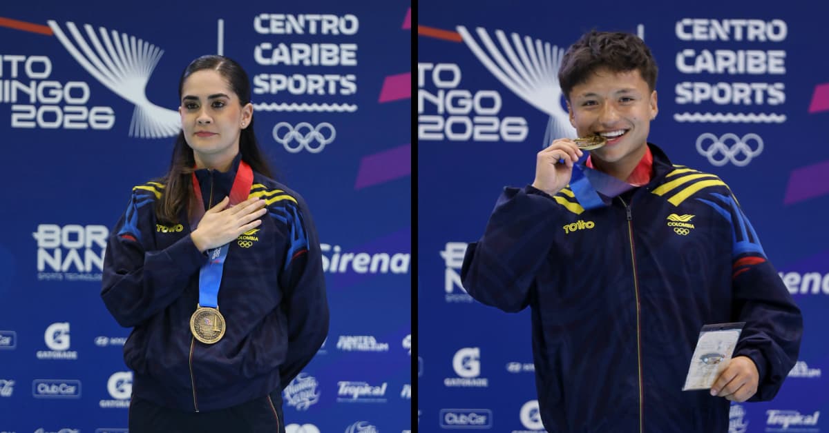 Colombia suma dos medallas de oro en patinaje artístico con Deivi Rojas y María Paulina Pérez