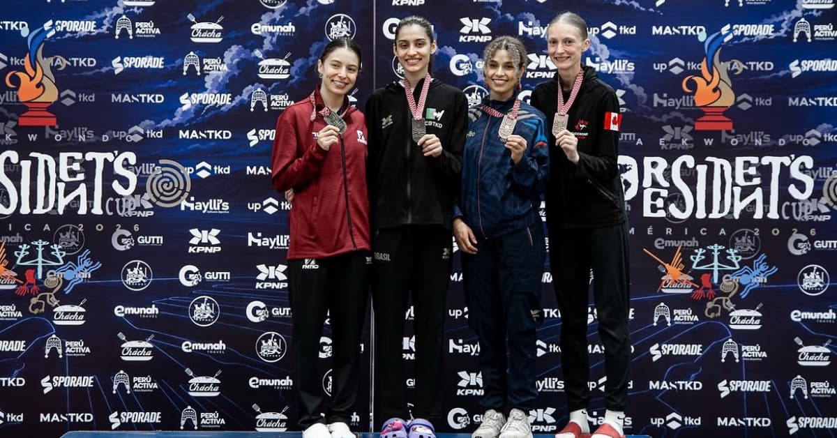 Colombia conquista tres medallas de bronce en la WT President’s Cup de Taekwondo