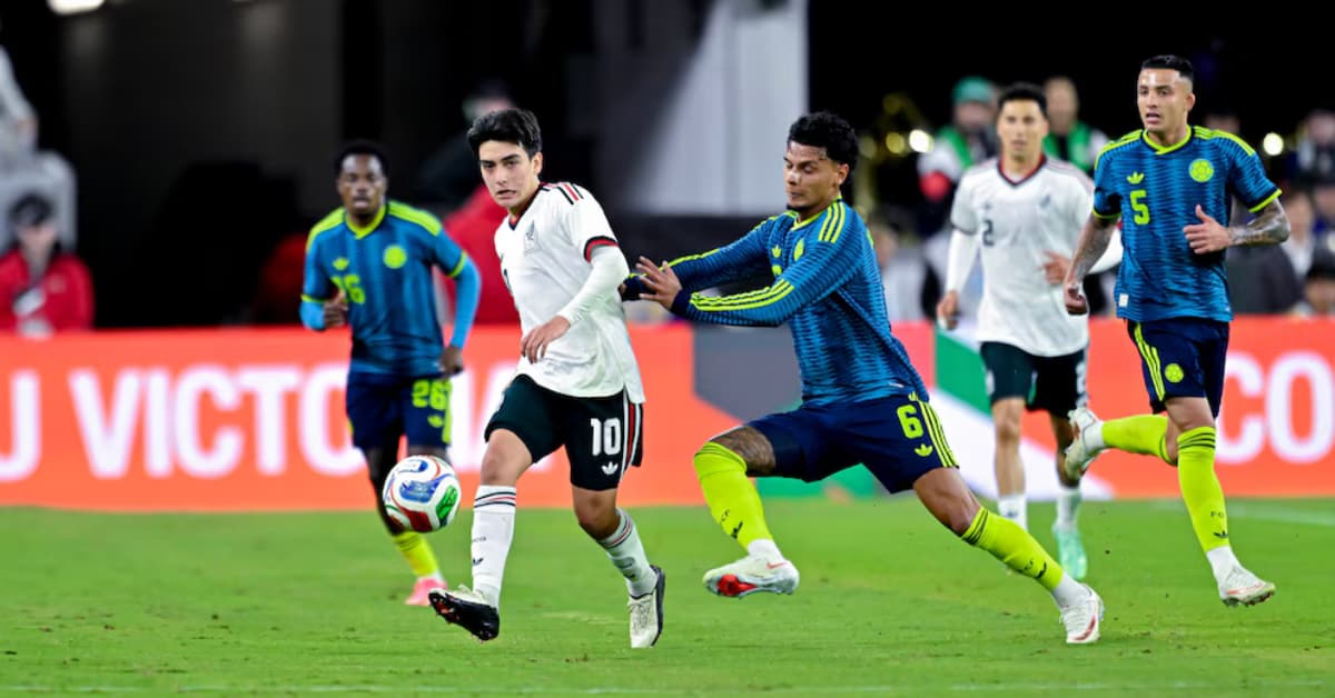 La Selección Colombia empata 1-1 ante México en su partido amistoso internacional
