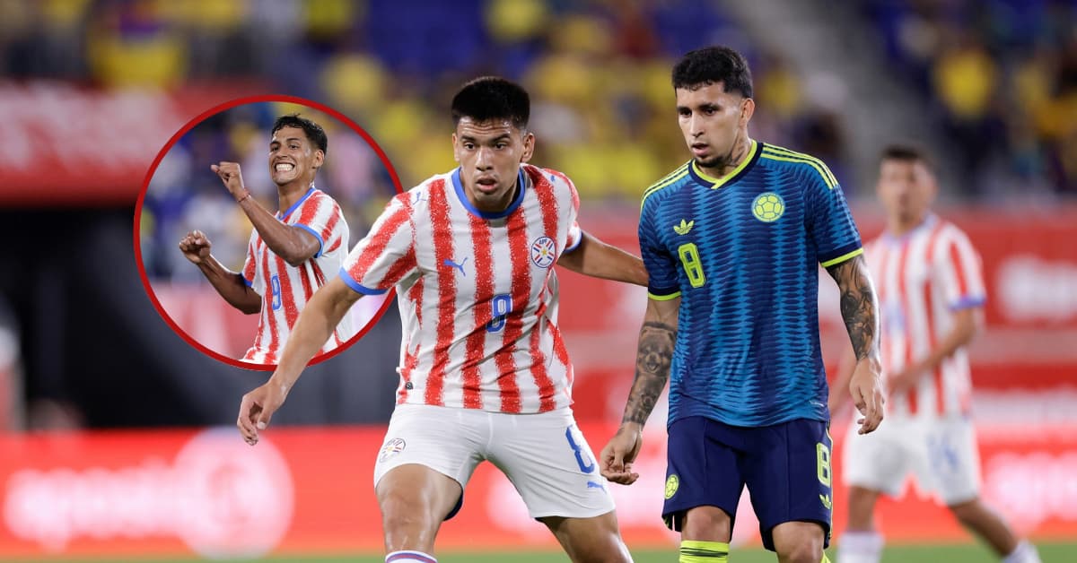 La Selección Colombia cae por la mínima ante Paraguay en su segundo amistoso de la fecha FIFA