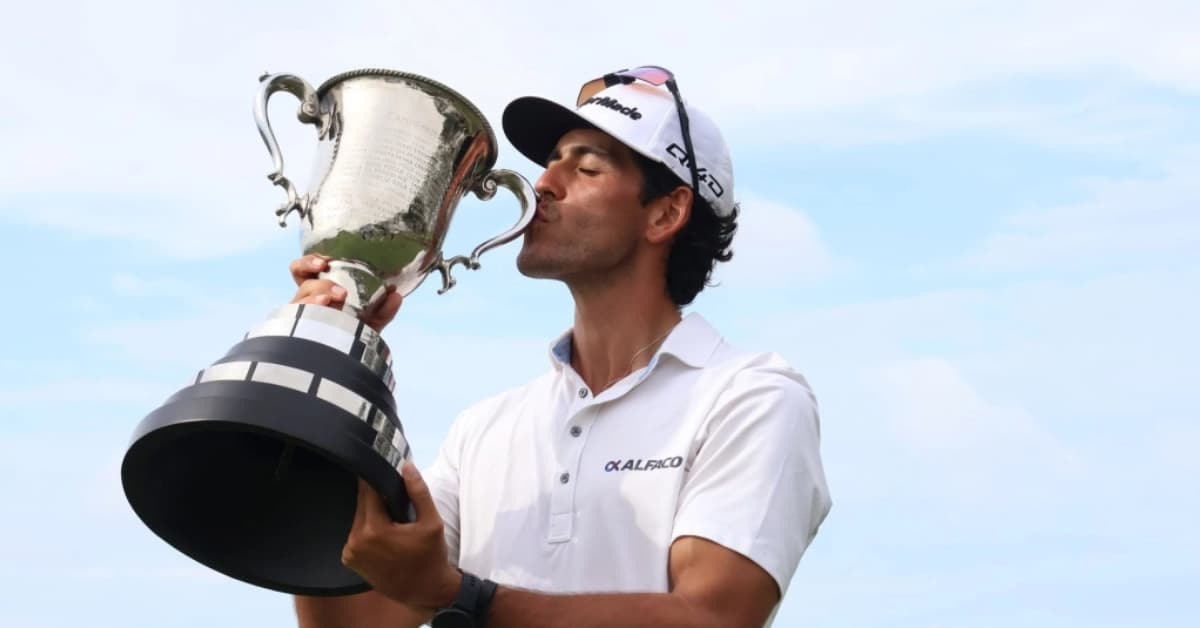 Juan Camilo Vesga conquista el bicampeonato del Abierto de Colombia de Golf en Barranquilla