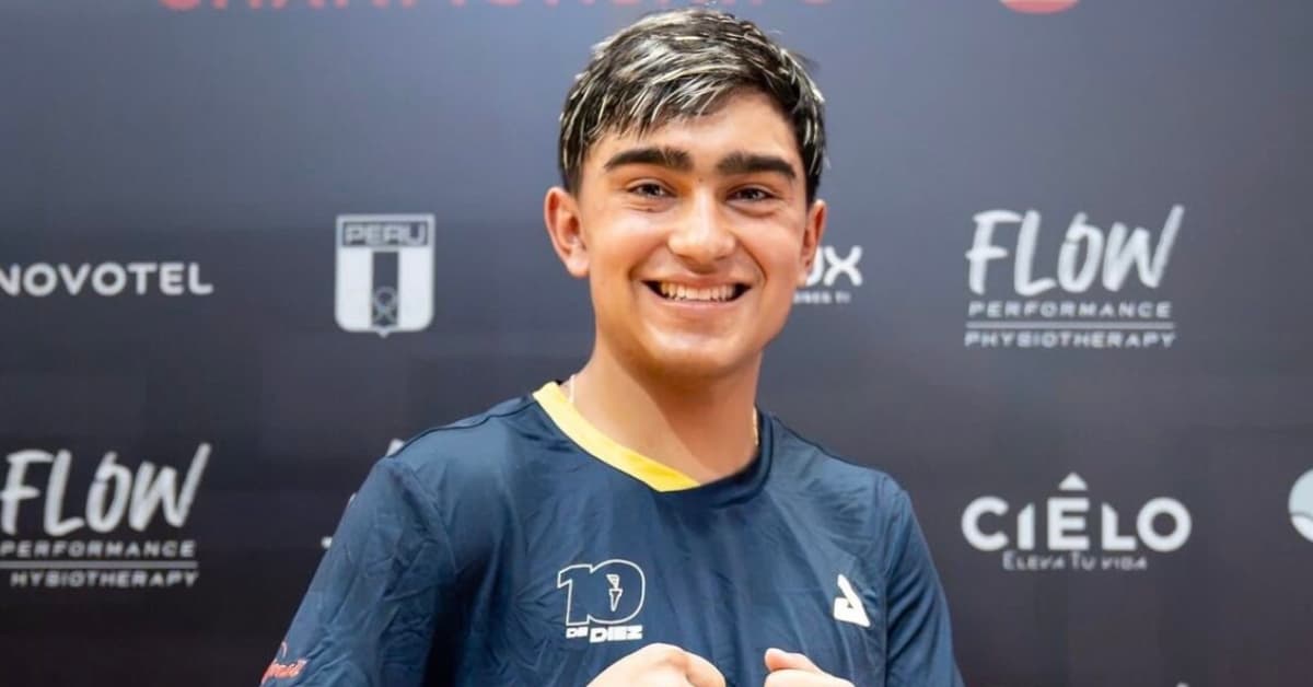Emanuel Otálvaro conquista el bronce en el Panamericano de mayores de tenis de mesa con solo 16 años