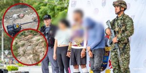 Tres capturados y siete motobombas incautadas en golpe a minería ilegal en Hobo, Huila
