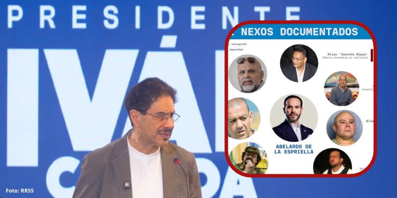 Iván Cepeda denuncia a Abelardo de la Espriella ante la Fiscalía y la Corte Penal Internacional por     delitos relacionados con el paramilitarismo
