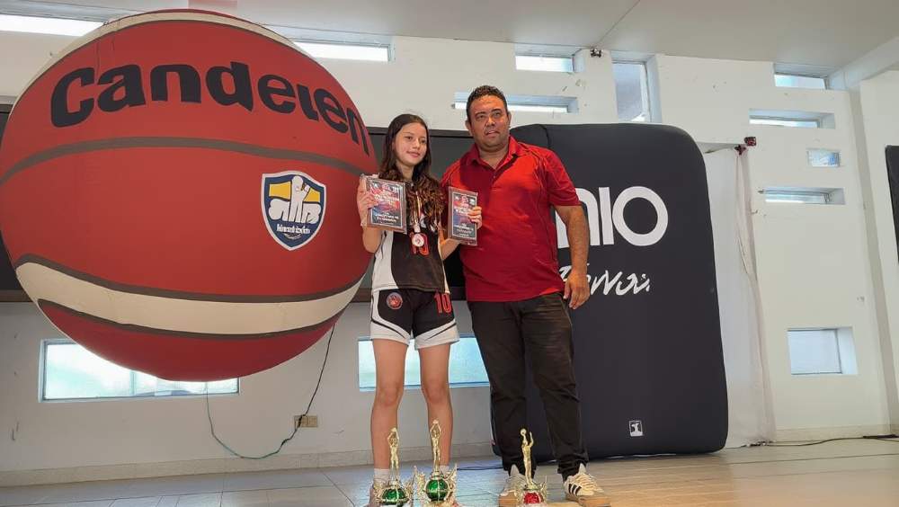 María Juliana Lozada, estrella del baloncesto juvenil huilense, arrasa en torneo TYE U13 Femenino