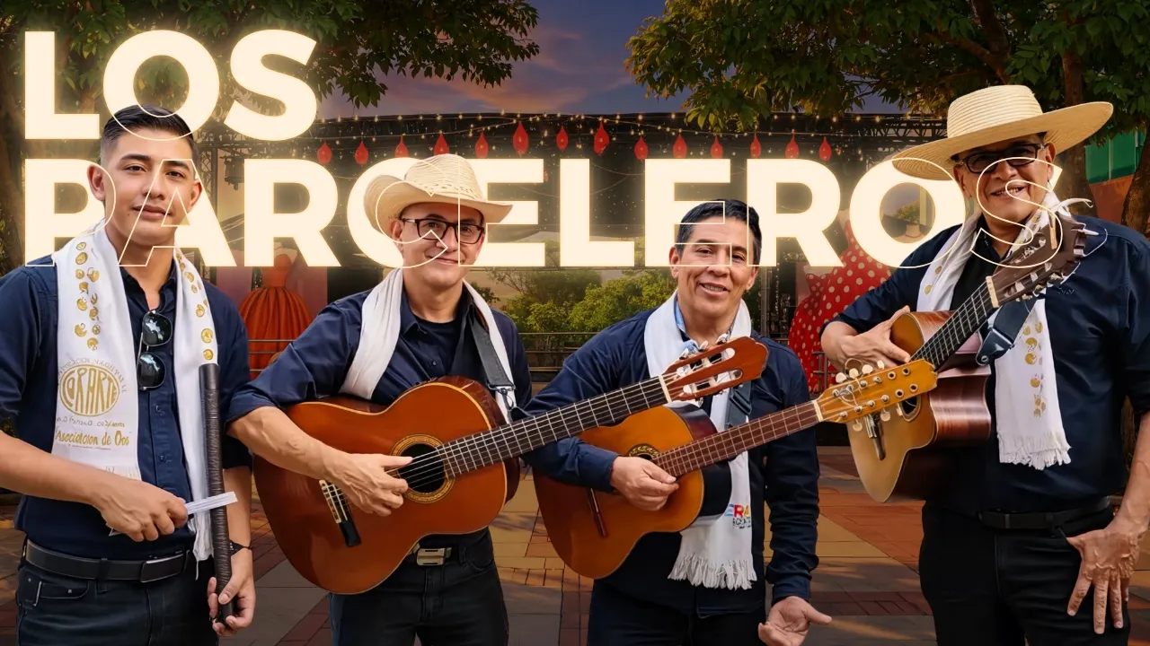 AMIGOS QUE SE JUNTAN A CANTAR MÚSICA CAMPESINA | LOS PARCELEROS
