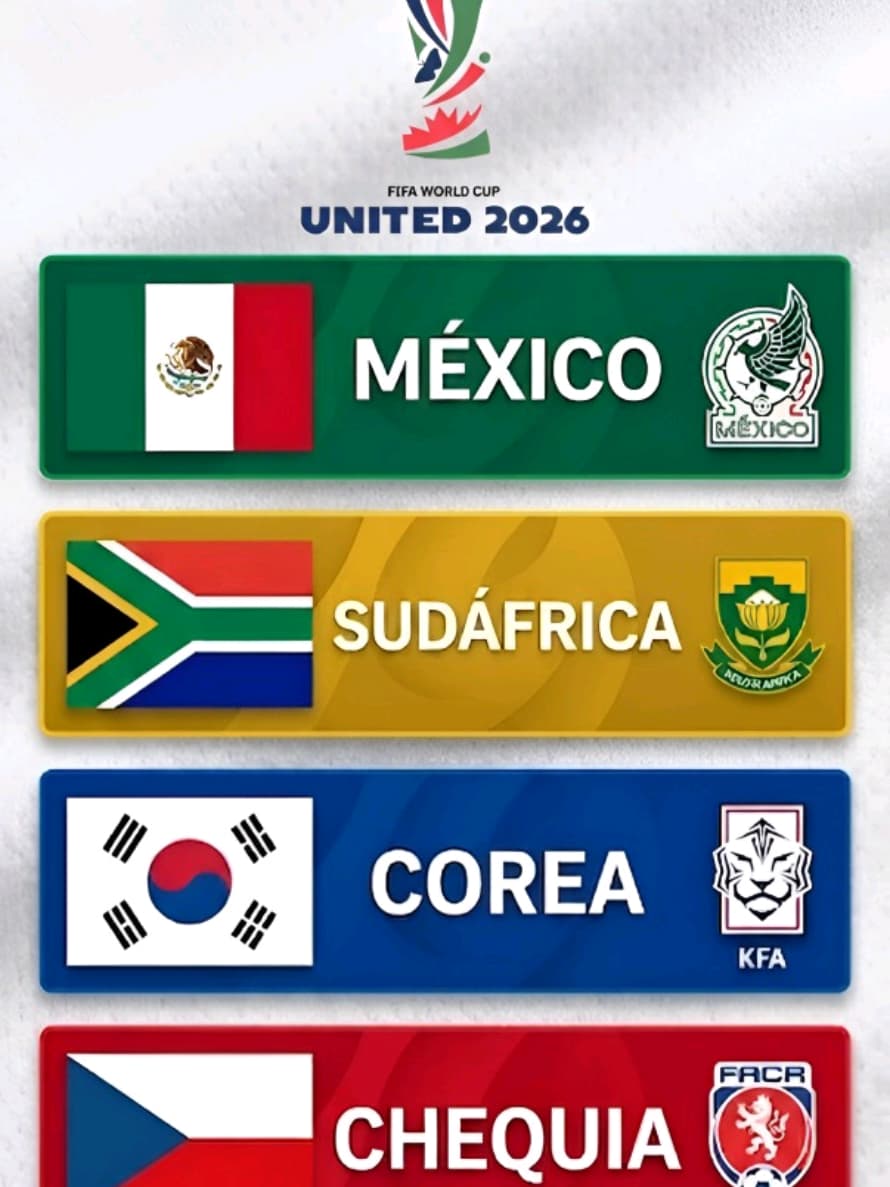 Análisis del Grupo A: anfitriones y datos clave del inicio del Mundial 2026. #Mundial2026 #Fútbol