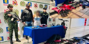 Desmantelan en Neiva desguazadero de motos robadas