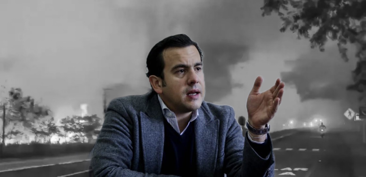 Rodrigo Lara reporta avances en control de incendios en Tolima