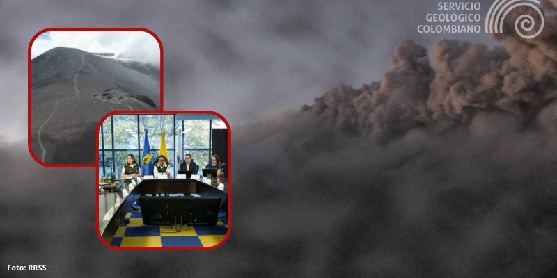Alerta por salud: UNGRD pide usar tapabocas ante dispersión de ceniza del volcán Puracé