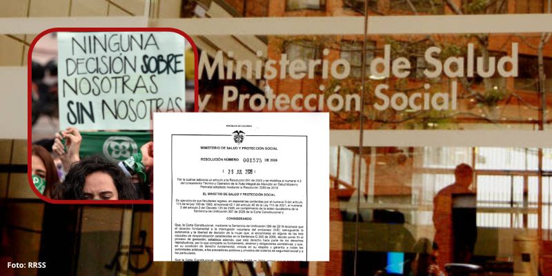 Resolución de MinSalud elimina barreras para acceder a la interrupción voluntaria del embarazo