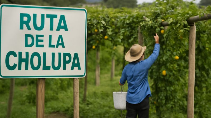 Rivera apuesta por la cholupa como ruta turística para salvaguardar cultivo ancestral