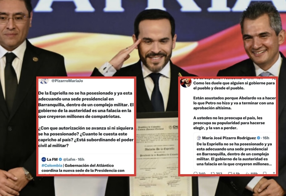 ¡Estalló el pulso político en X! María José Pizarro arremete contra Abelardo y el presidente electo responde: “Les preocupa su popularidad”