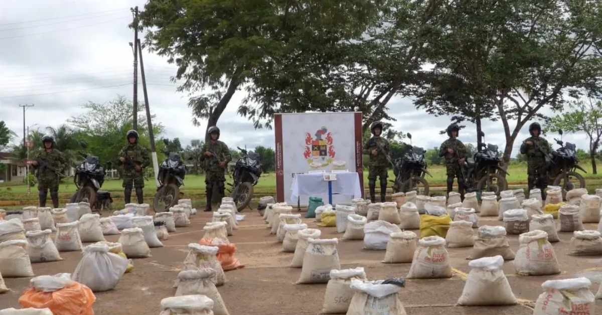 Ejército incauta más de 10 toneladas de coltán que serían del ELN en Puerto Carreño, Vichada